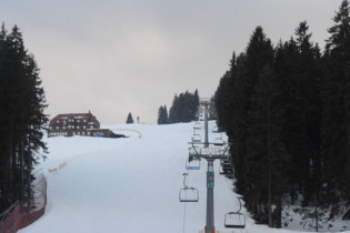 Imagen de vista previa de la cámara web Skiresort Pec pod Sněžkou